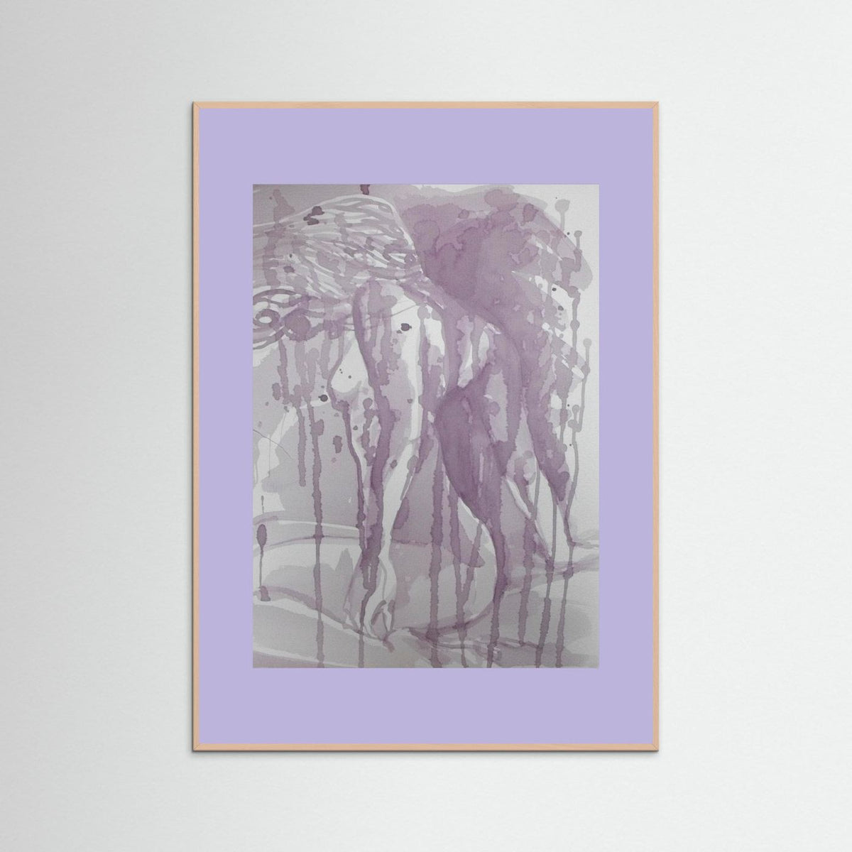 "Stillness" Paper Print from Italian Wine Painting