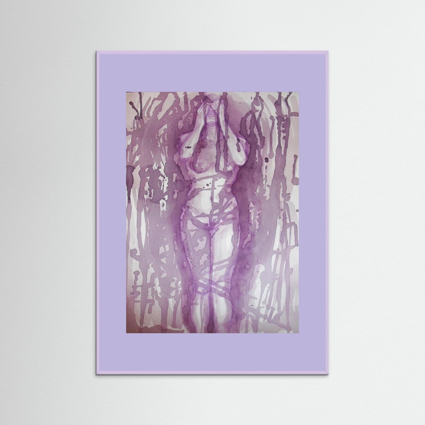 Wine Painting Fine Art Print: "Self Discovery"