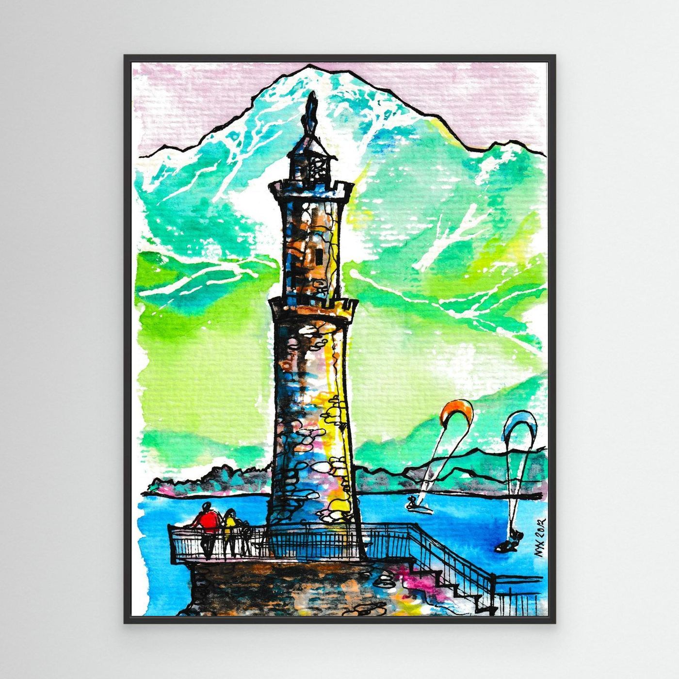 The Lario Lighthouse Canvas