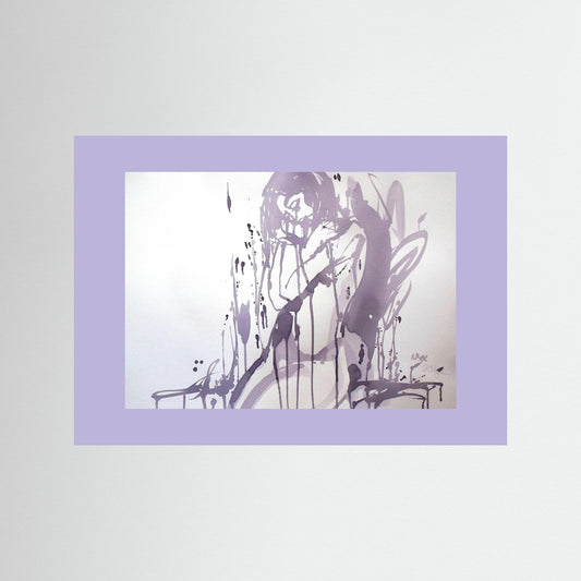 "Embrace" Poster Print from Italian Wine Painting