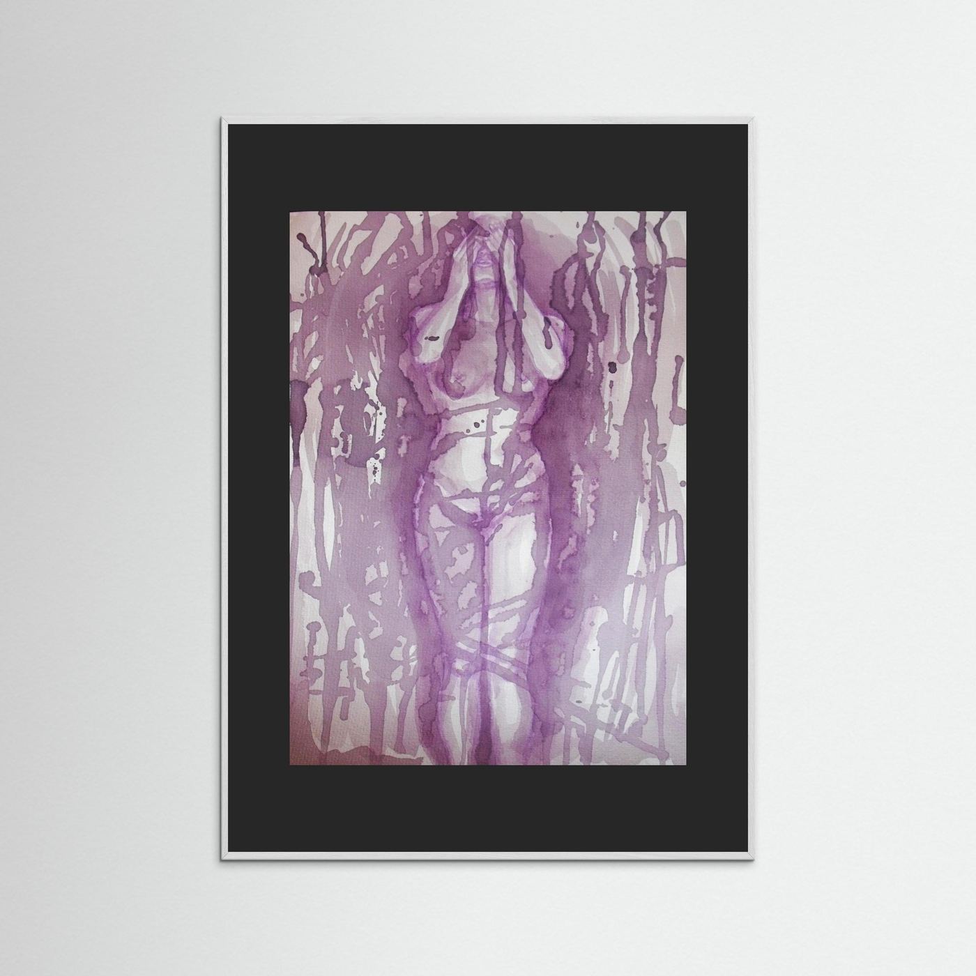 Wine Painting Fine Art Print: "Self Discovery"