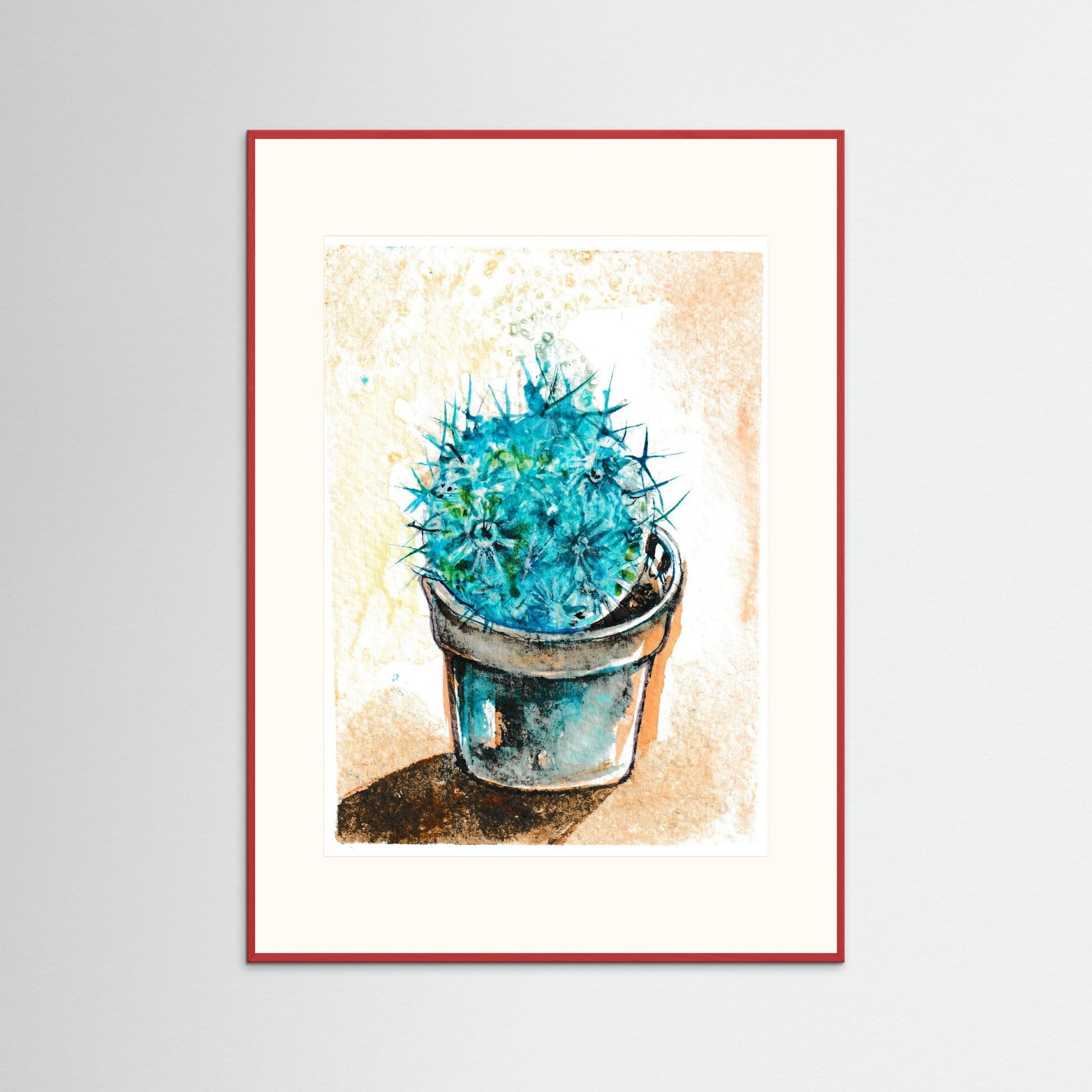 Tiny Cactus in A Pot