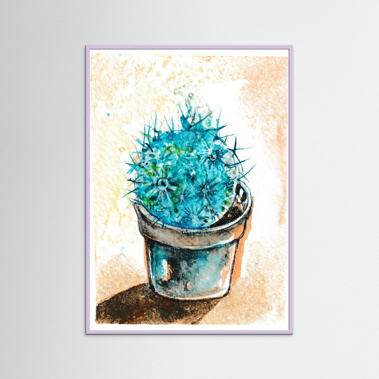 Tiny Cactus in A Pot