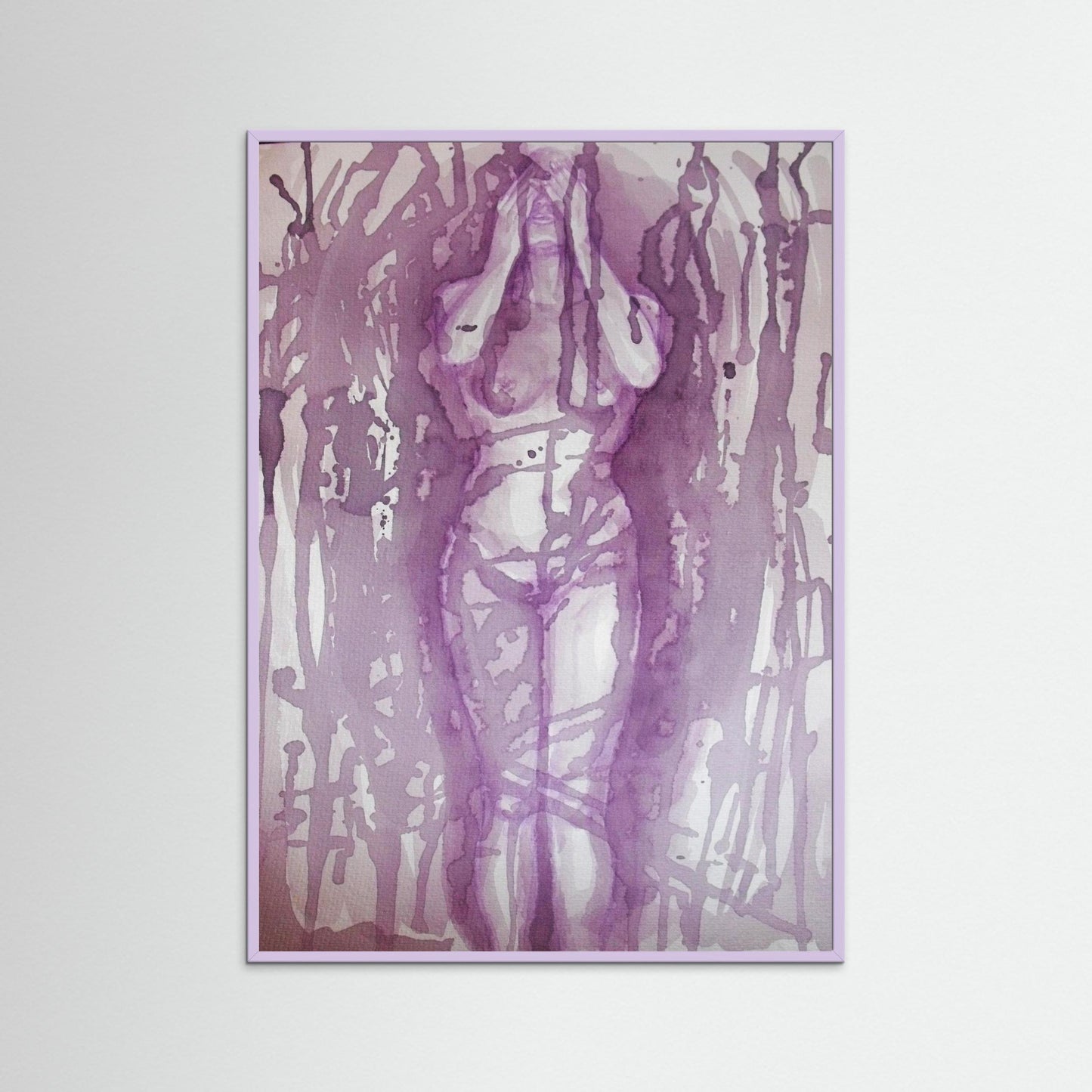 Wine Painting Fine Art Print: "Self Discovery"