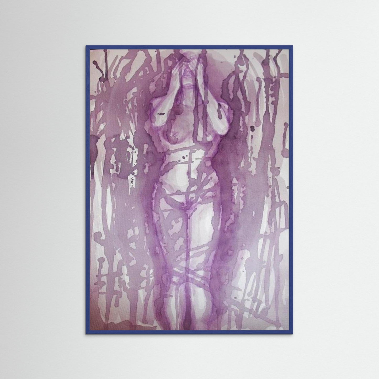 Wine Painting Fine Art Print: "Self Discovery"